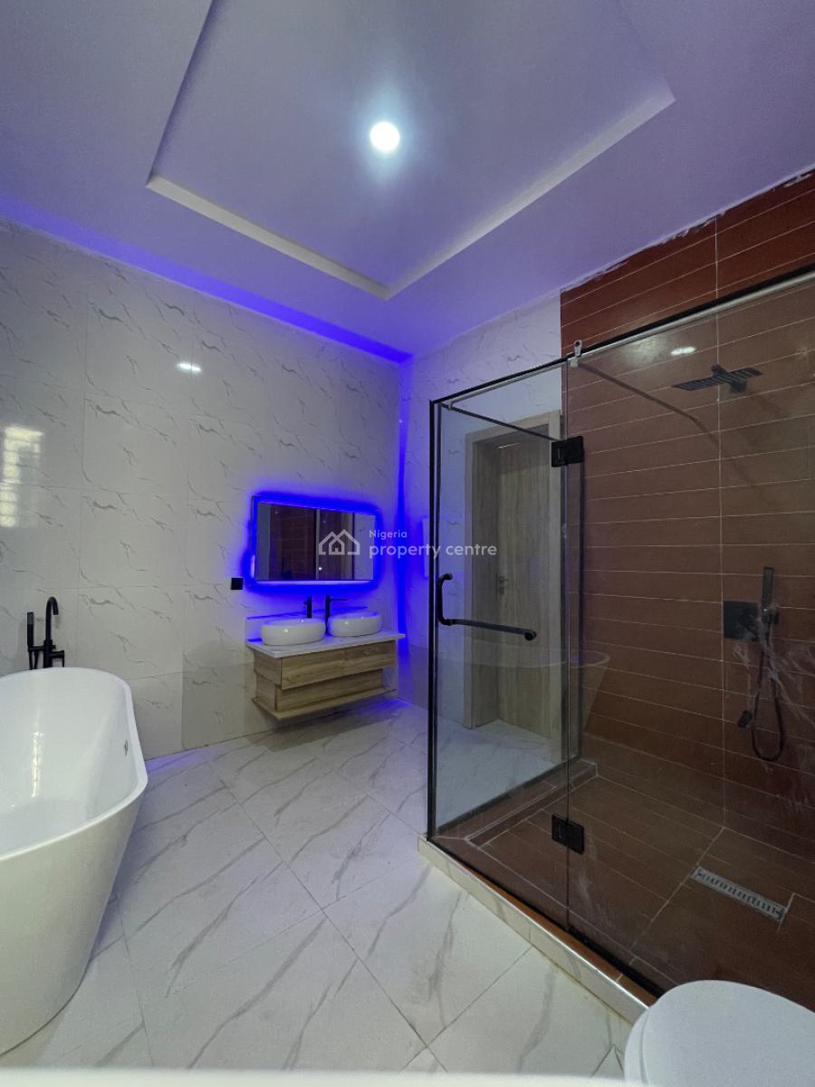 Exquisitely Carved 4 Bedroom Fully Detached-duplex Home with Bq️, Orchid Road Estate, Lekki, Lagos, Detached Duplex for Sale