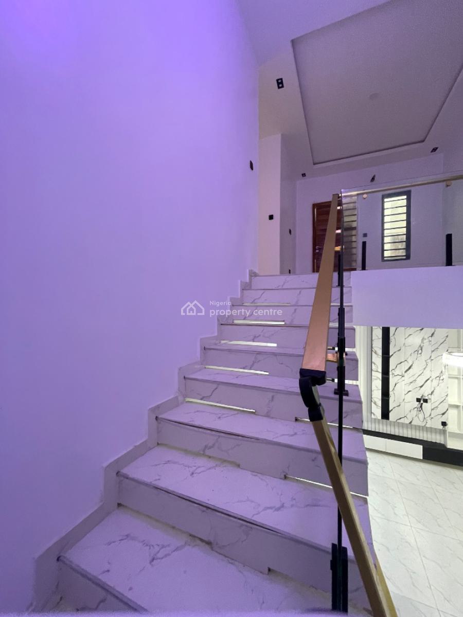 Exquisitely Carved 4 Bedroom Fully Detached-duplex Home with Bq️, Orchid Road Estate, Lekki, Lagos, Detached Duplex for Sale