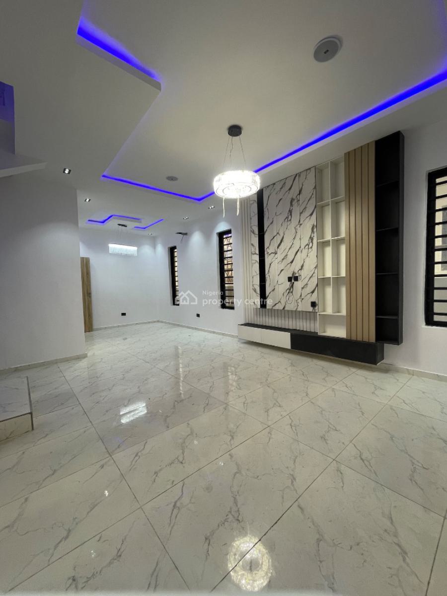 Exquisitely Carved 4 Bedroom Fully Detached-duplex Home with Bq️, Orchid Road Estate, Lekki, Lagos, Detached Duplex for Sale
