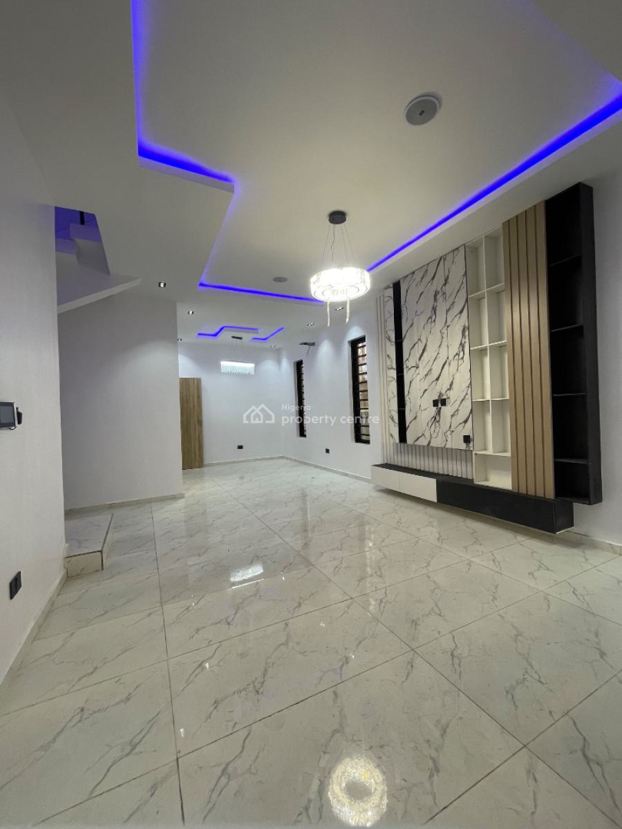 Exquisitely Carved 4 Bedroom Fully Detached-duplex Home with Bq️, Orchid Road Estate, Lekki, Lagos, Detached Duplex for Sale