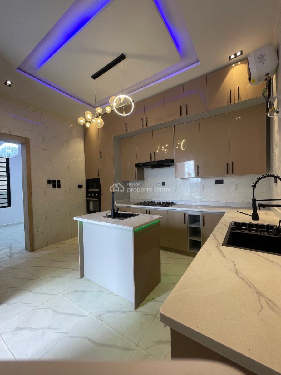 Exquisitely Carved 4 Bedroom Fully Detached-duplex Home with Bq️, Orchid Road Estate, Lekki, Lagos, Detached Duplex for Sale
