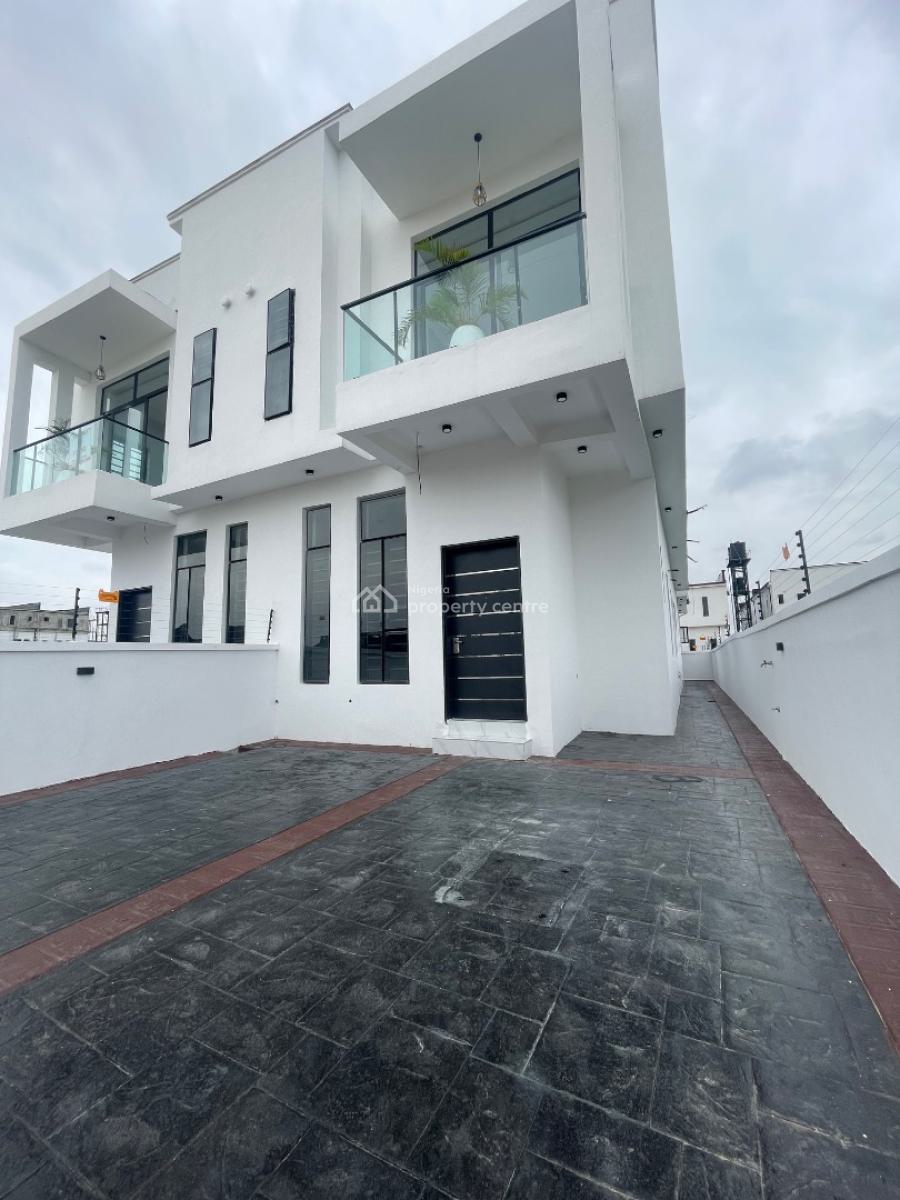 Luxurious 4-bedroom Semi-detached Duplex with Bq -- Prime Location!, General Paint, Near Abraham Adesanya, Ajah, Lagos, Semi-detached Duplex for Sale