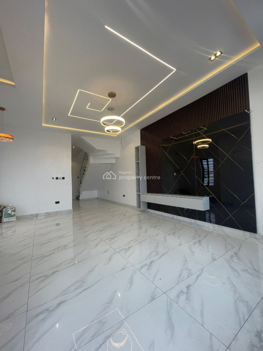 Luxurious 4-bedroom Semi-detached Duplex with Bq -- Prime Location!, General Paint, Near Abraham Adesanya, Ajah, Lagos, Semi-detached Duplex for Sale