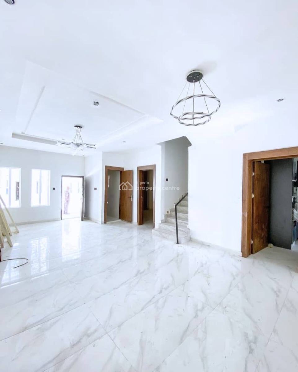 Spaciously Finished Brand New 4 Bedroom Terrace Duplex with a Bq and, Sangotedo, Ajah, Lagos, Terraced Duplex for Sale