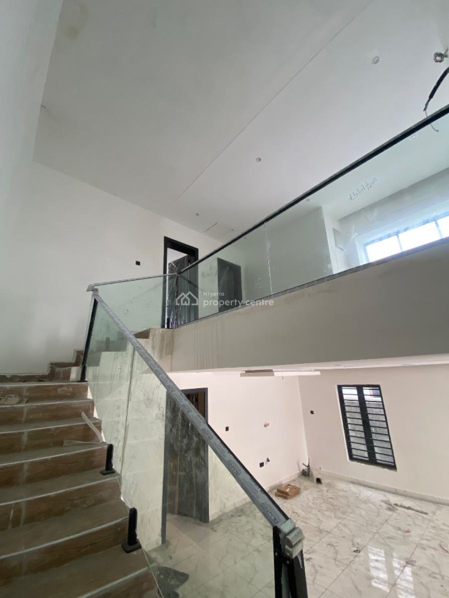 Newly Built Automated 4bedroom Duplex Comes with 24hrs Solar Light, Within Blenco Supermarket Before Shop Rite, Sangotedo, Ajah, Lagos, Detached Duplex for Sale