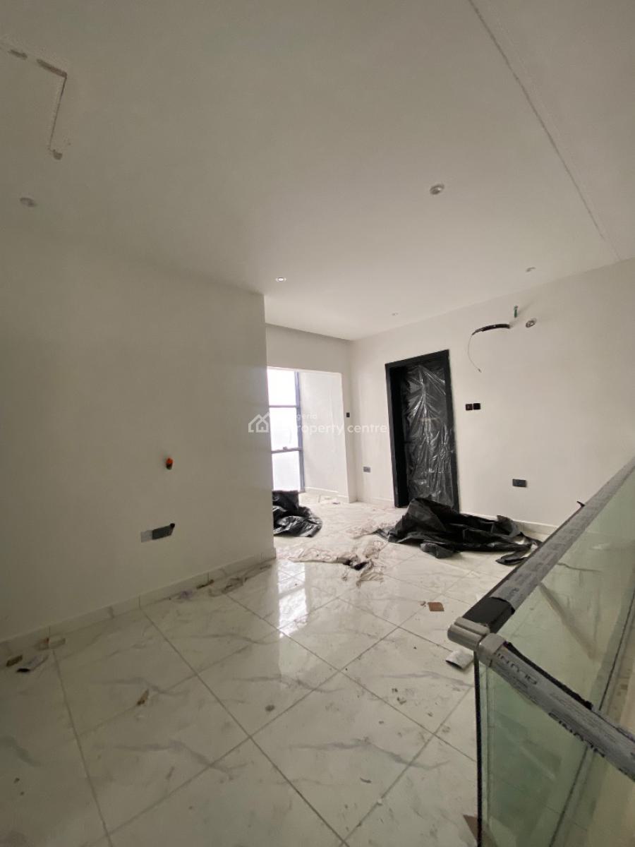 Newly Built Automated 4bedroom Duplex Comes with 24hrs Solar Light, Within Blenco Supermarket Before Shop Rite, Sangotedo, Ajah, Lagos, Detached Duplex for Sale