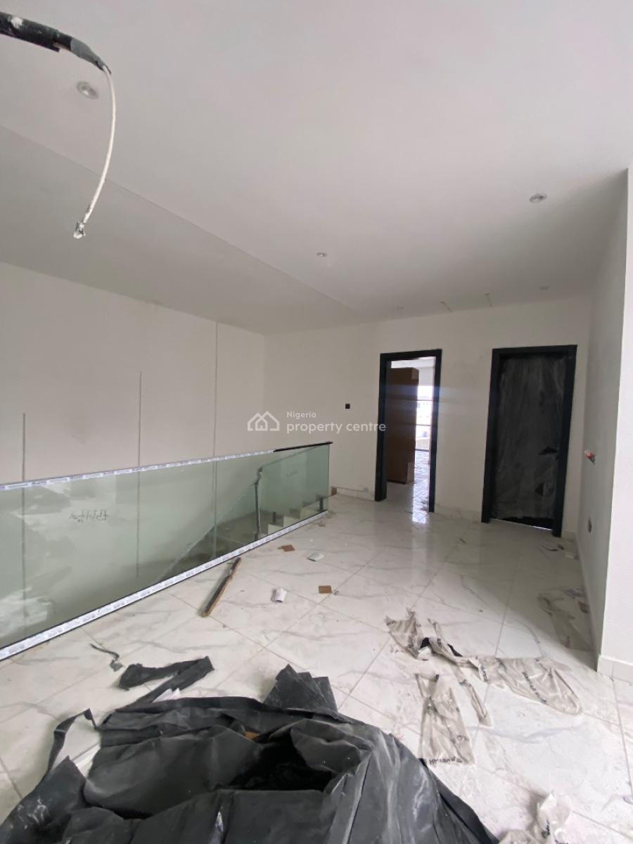Newly Built Automated 4bedroom Duplex Comes with 24hrs Solar Light, Within Blenco Supermarket Before Shop Rite, Sangotedo, Ajah, Lagos, Detached Duplex for Sale