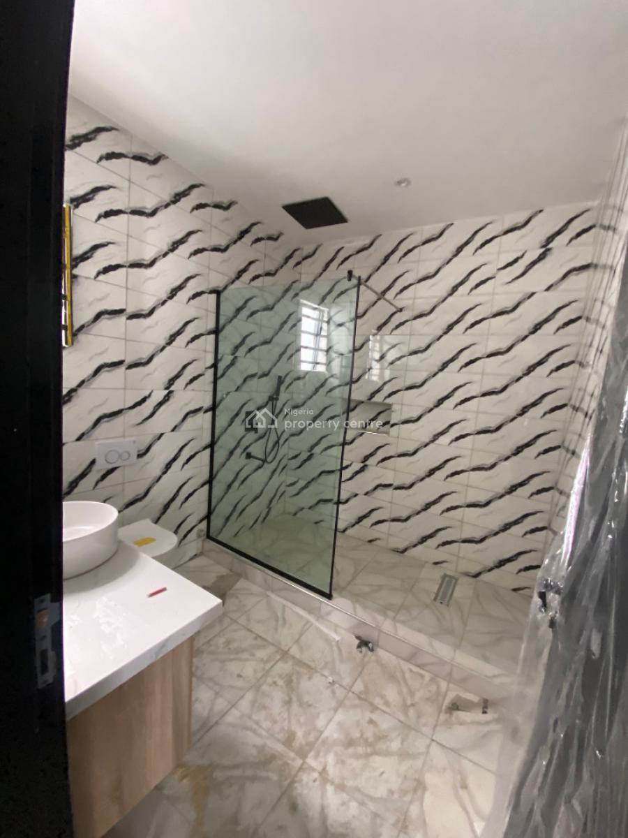 Newly Built Automated 4bedroom Duplex Comes with 24hrs Solar Light, Within Blenco Supermarket Before Shop Rite, Sangotedo, Ajah, Lagos, Detached Duplex for Sale