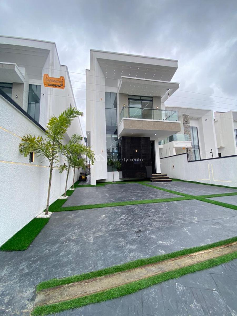 Contemporary 5 Bedroom Detached Duplex with Swimming Pool, Ajah, Lagos, Detached Duplex for Sale