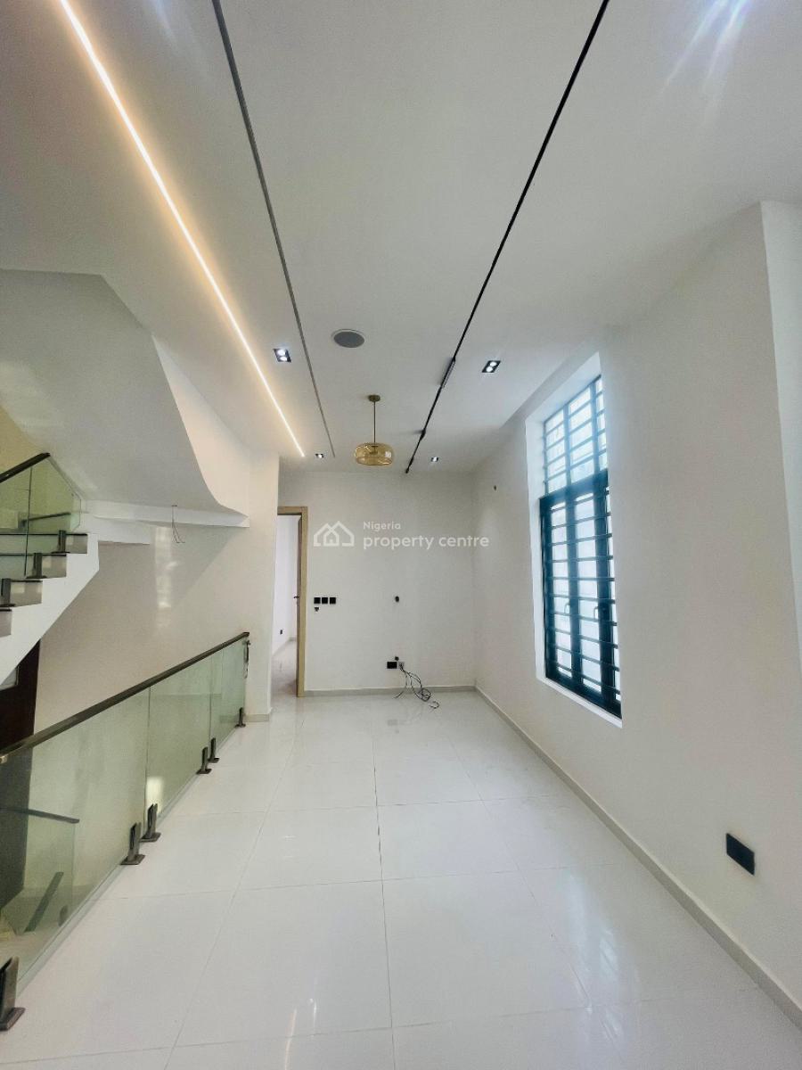 Luxury Magnificently Newly Built 5 Bedroom Fully Detached Home with Bq, Chevron, Lekki, Lagos, Detached Duplex for Rent
