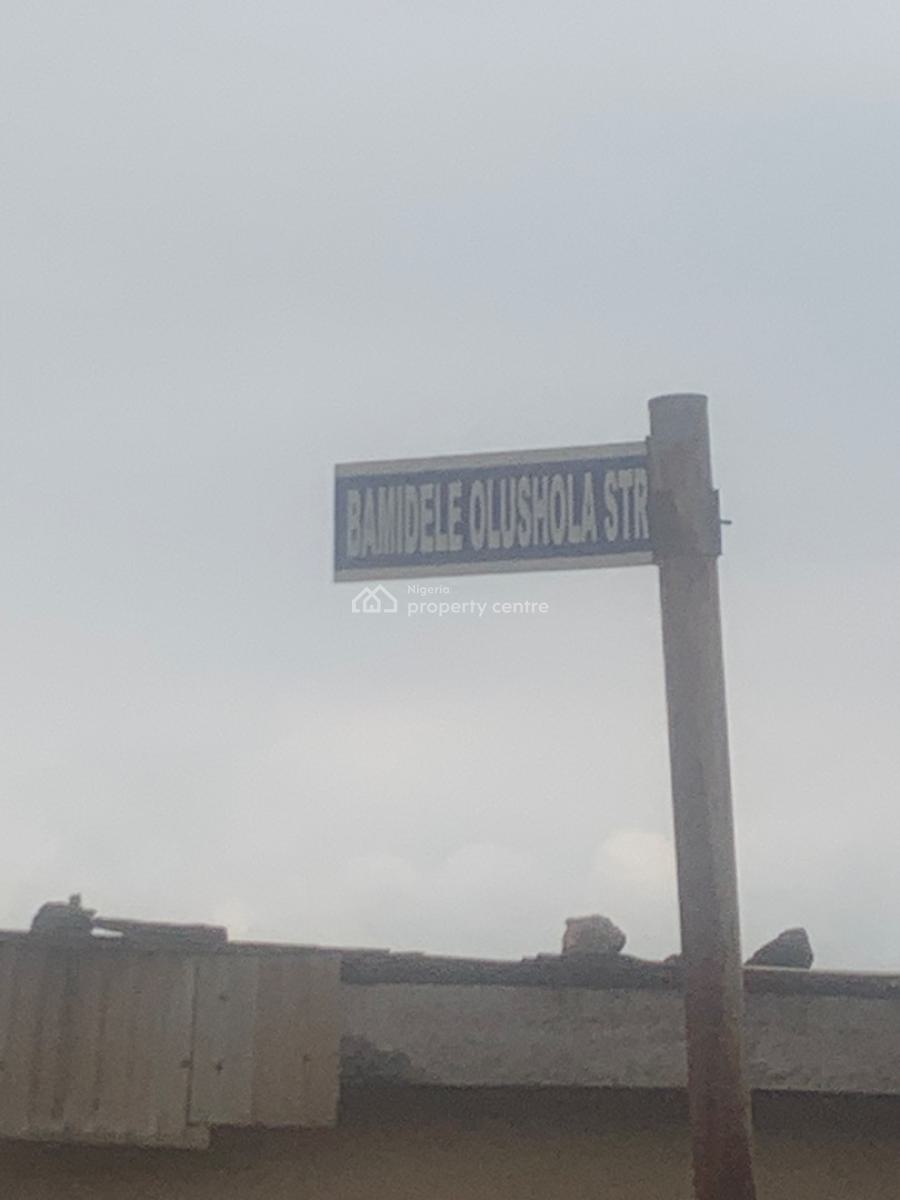 1 Plot, 10 Bamidele Street, Alimosho, Lagos, Residential Land for Sale