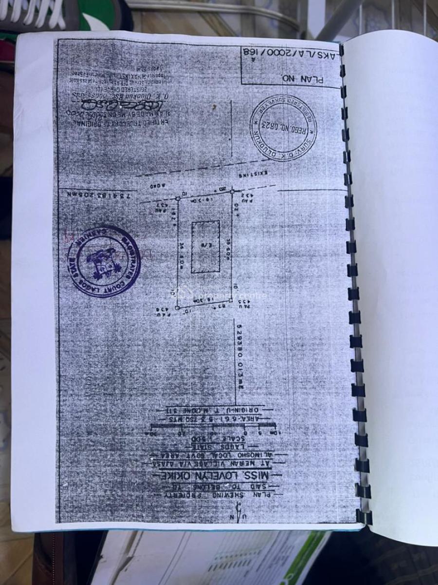 1 Plot, 10 Bamidele Street, Alimosho, Lagos, Residential Land for Sale
