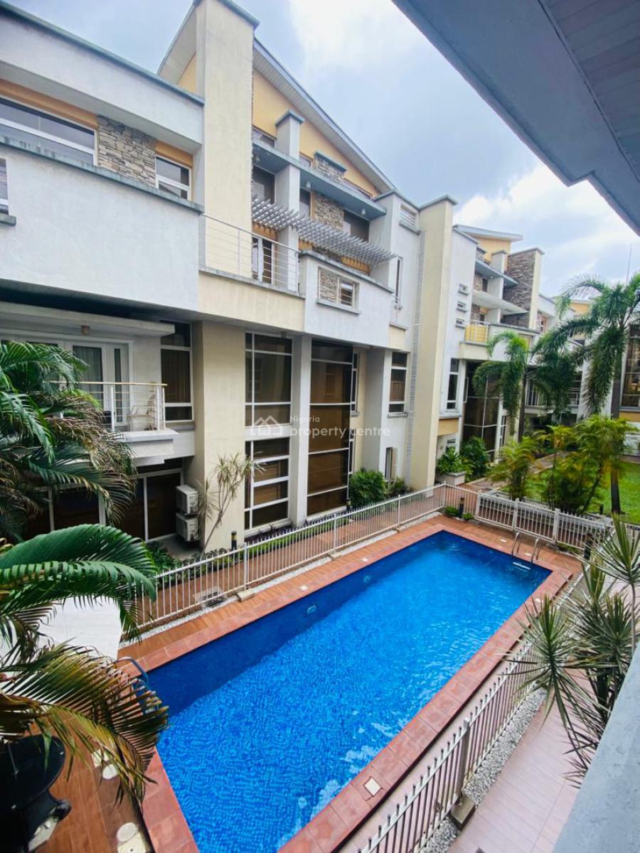 Massive 4 Bedroom Maisonette Duplex with Bq, Banana Island Road, Banana Island, Ikoyi, Lagos, Terraced Duplex for Rent
