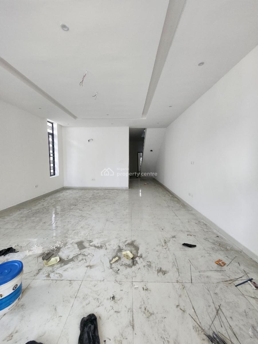 4-bedroom Semi-detached Duplex with Bq, Chevron, Lekki, Lagos, Semi-detached Duplex for Rent