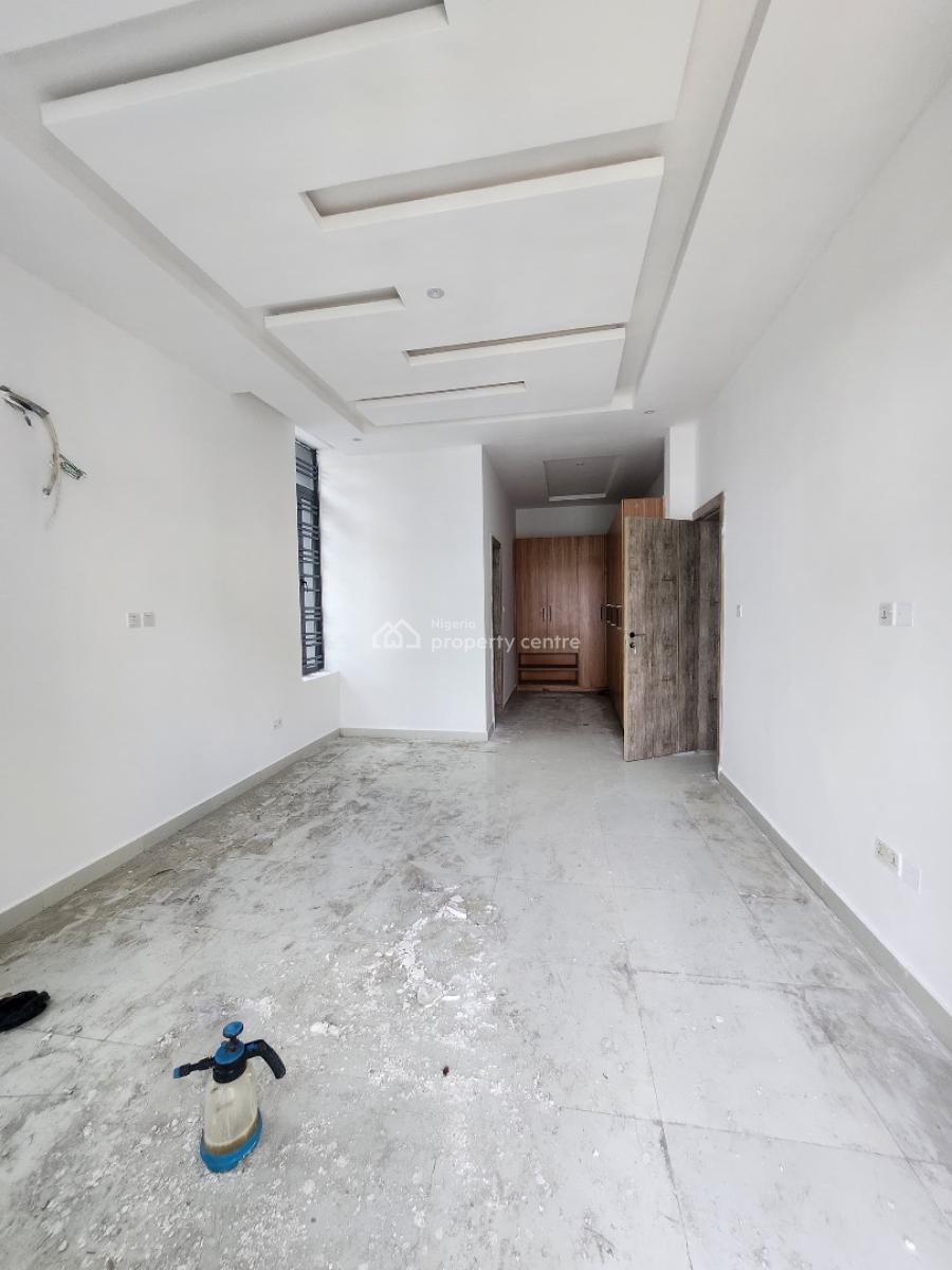 4-bedroom Semi-detached Duplex with Bq, Chevron, Lekki, Lagos, Semi-detached Duplex for Rent