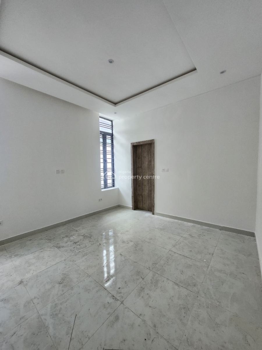 4-bedroom Semi-detached Duplex with Bq, Chevron, Lekki, Lagos, Semi-detached Duplex for Rent