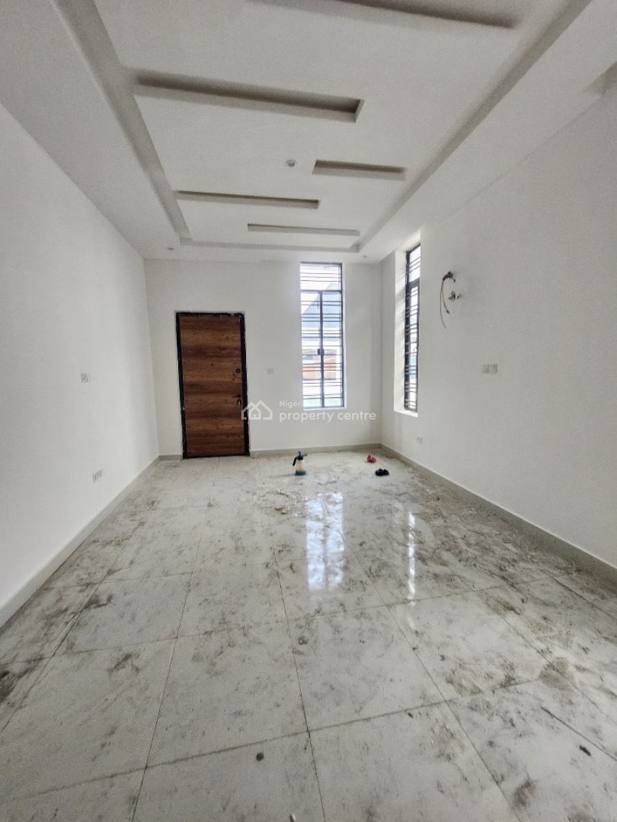 4-bedroom Semi-detached Duplex with Bq, Chevron, Lekki, Lagos, Semi-detached Duplex for Rent