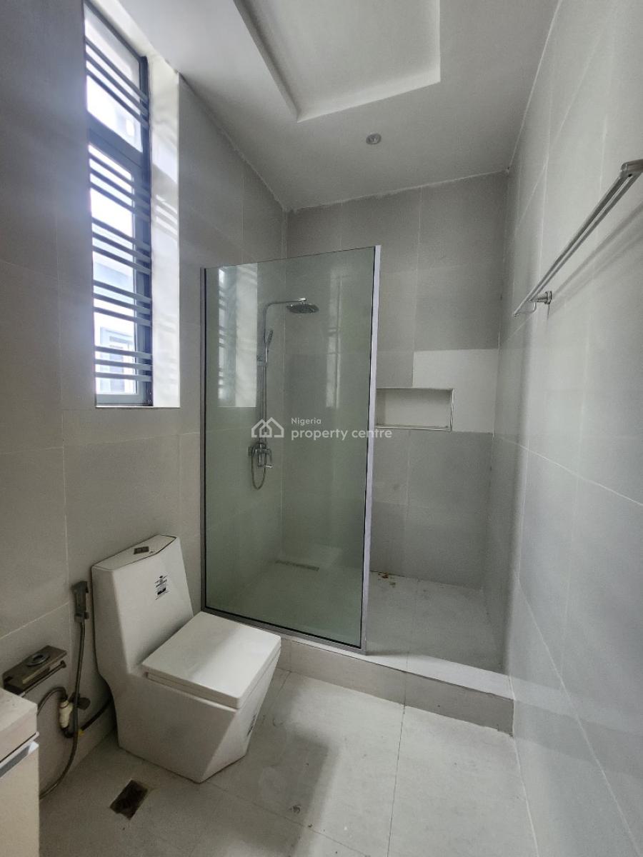 4-bedroom Semi-detached Duplex with Bq, Chevron, Lekki, Lagos, Semi-detached Duplex for Rent
