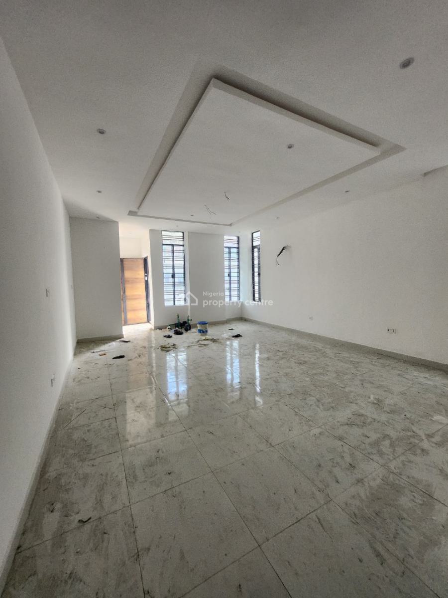 4-bedroom Semi-detached Duplex with Bq, Chevron, Lekki, Lagos, Semi-detached Duplex for Rent