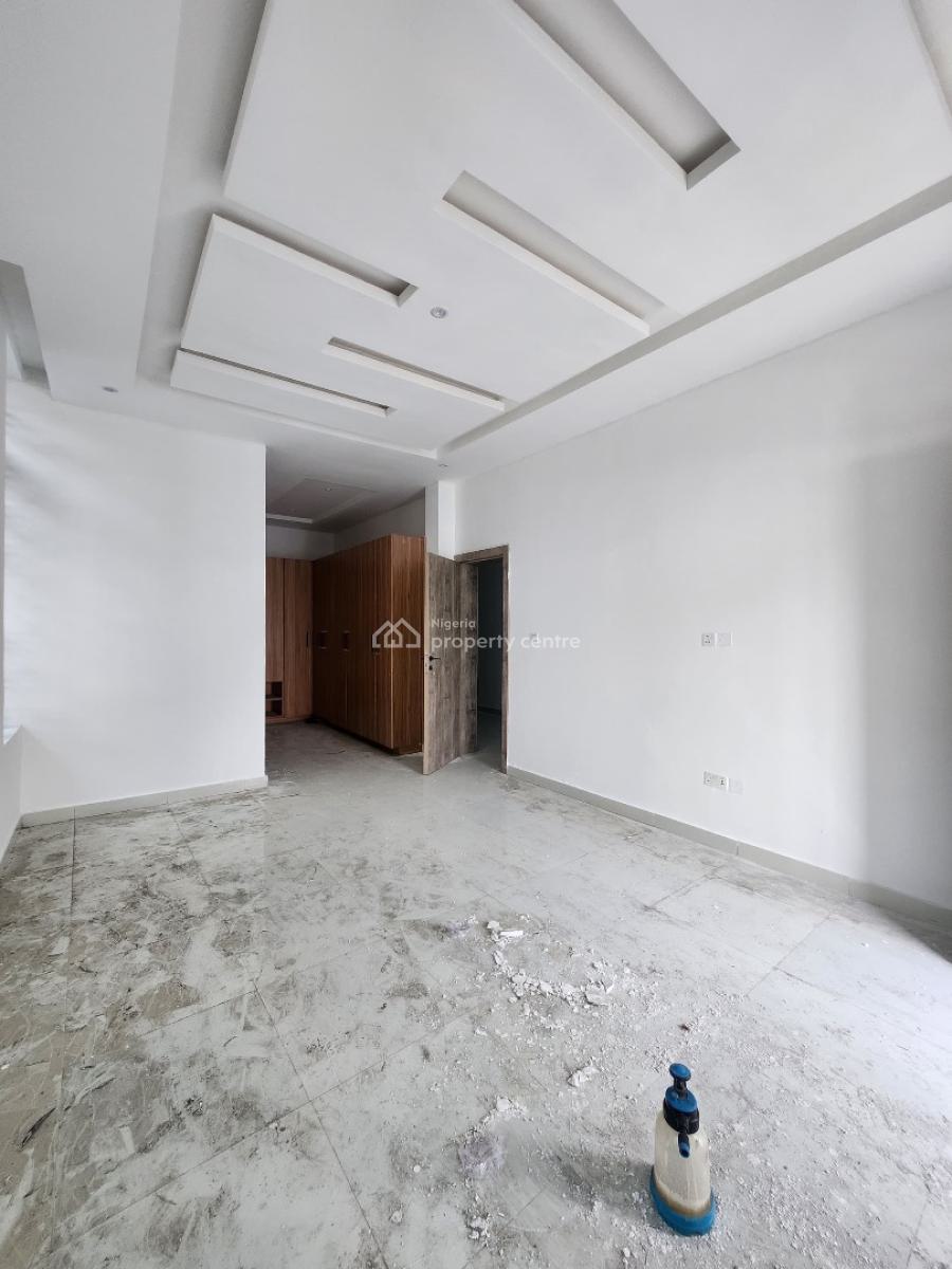 4-bedroom Semi-detached Duplex with Bq, Chevron, Lekki, Lagos, Semi-detached Duplex for Rent