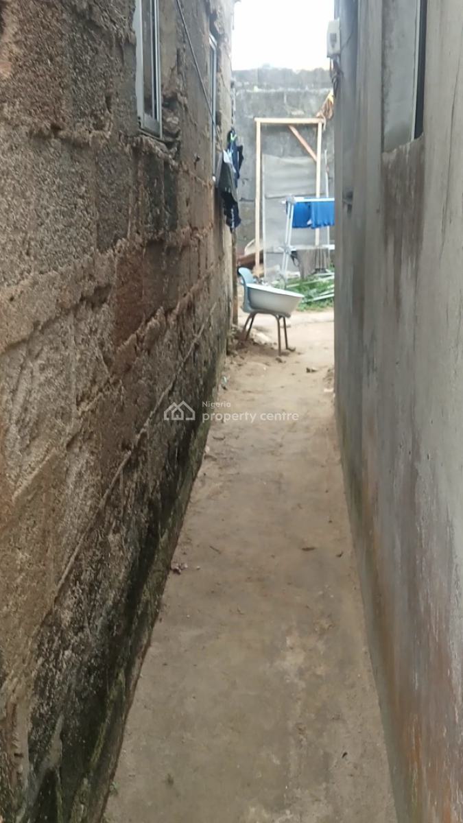 Half Plot of Land with Demolishable Structure, Obawole, Ogba, Ikeja, Lagos, Detached Bungalow for Sale