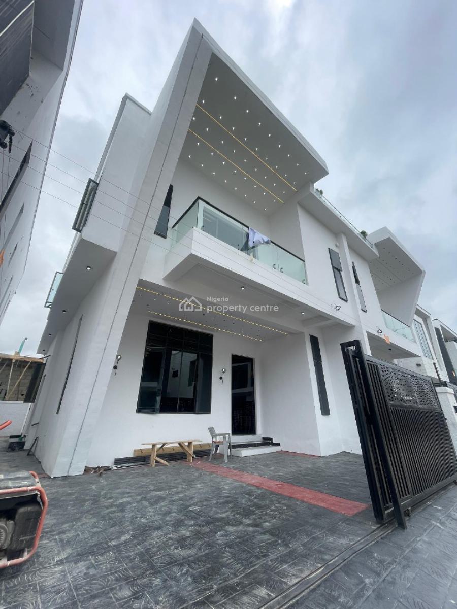 Exquisitely Finished Spacious Luxury 4 Bedroom Semi-detached Duplex Wi, Ajah, Lekki, Lagos, Semi-detached Duplex for Sale