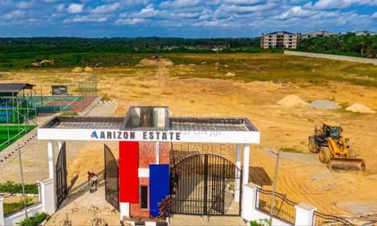 Cofo Land Facing The Express Road  Arizon Estate, Get Allocated When You Buy at Arizon Estate in Idara Scheme, Eleko., Eleko, Ibeju Lekki, Lagos, Residential Land for Sale