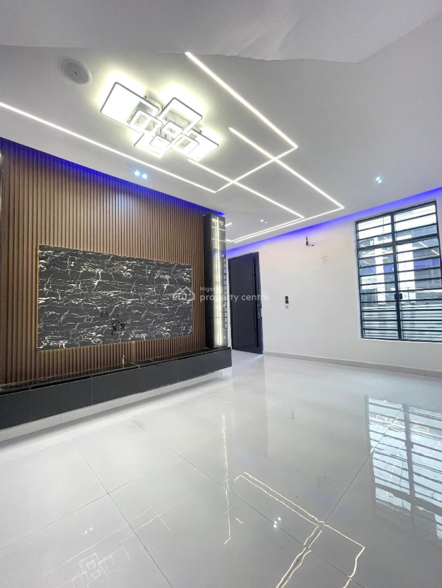 Exclusive 4 Bedroom Semi-detached Duplex with Led Light Finishing & Bq, Where Elegance Meets Modern Living., Ajah, Lagos, Semi-detached Duplex for Sale