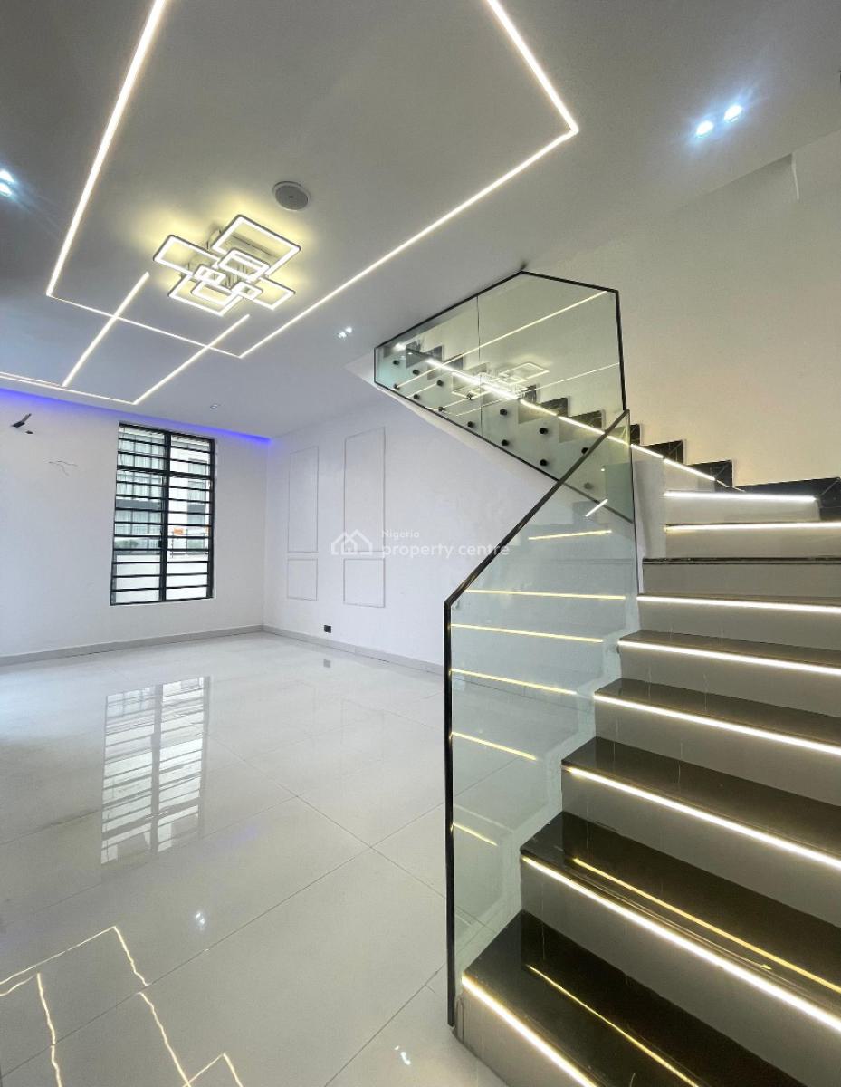 Exclusive 4 Bedroom Semi-detached Duplex with Led Light Finishing & Bq, Where Elegance Meets Modern Living., Ajah, Lagos, Semi-detached Duplex for Sale