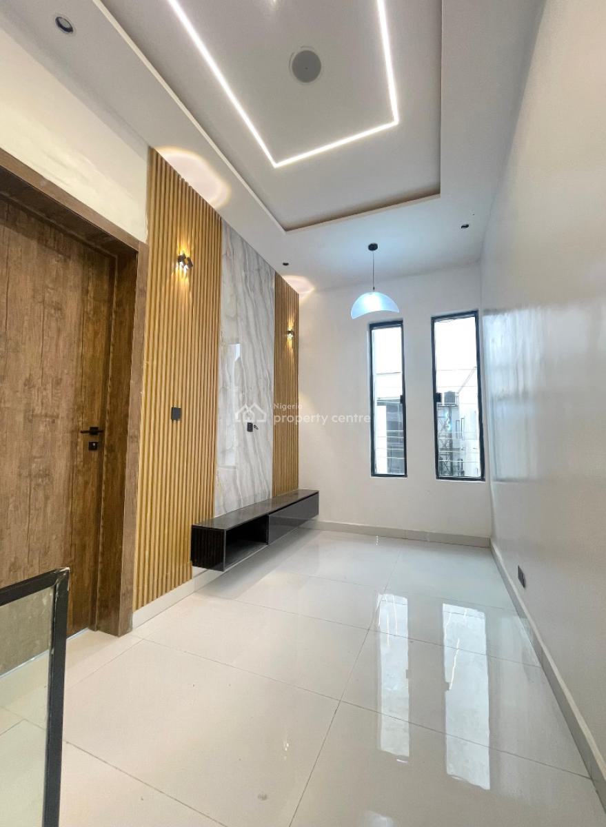 Exclusive 4 Bedroom Semi-detached Duplex with Led Light Finishing & Bq, Where Elegance Meets Modern Living., Ajah, Lagos, Semi-detached Duplex for Sale