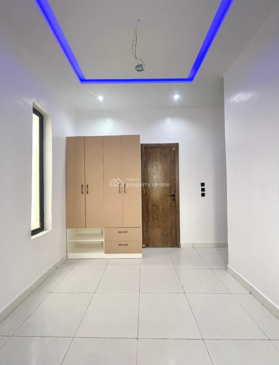 Exclusive 4 Bedroom Semi-detached Duplex with Led Light Finishing & Bq, Where Elegance Meets Modern Living., Ajah, Lagos, Semi-detached Duplex for Sale