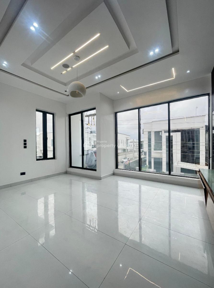 Exclusive 4 Bedroom Semi-detached Duplex with Led Light Finishing & Bq, Where Elegance Meets Modern Living., Ajah, Lagos, Semi-detached Duplex for Sale