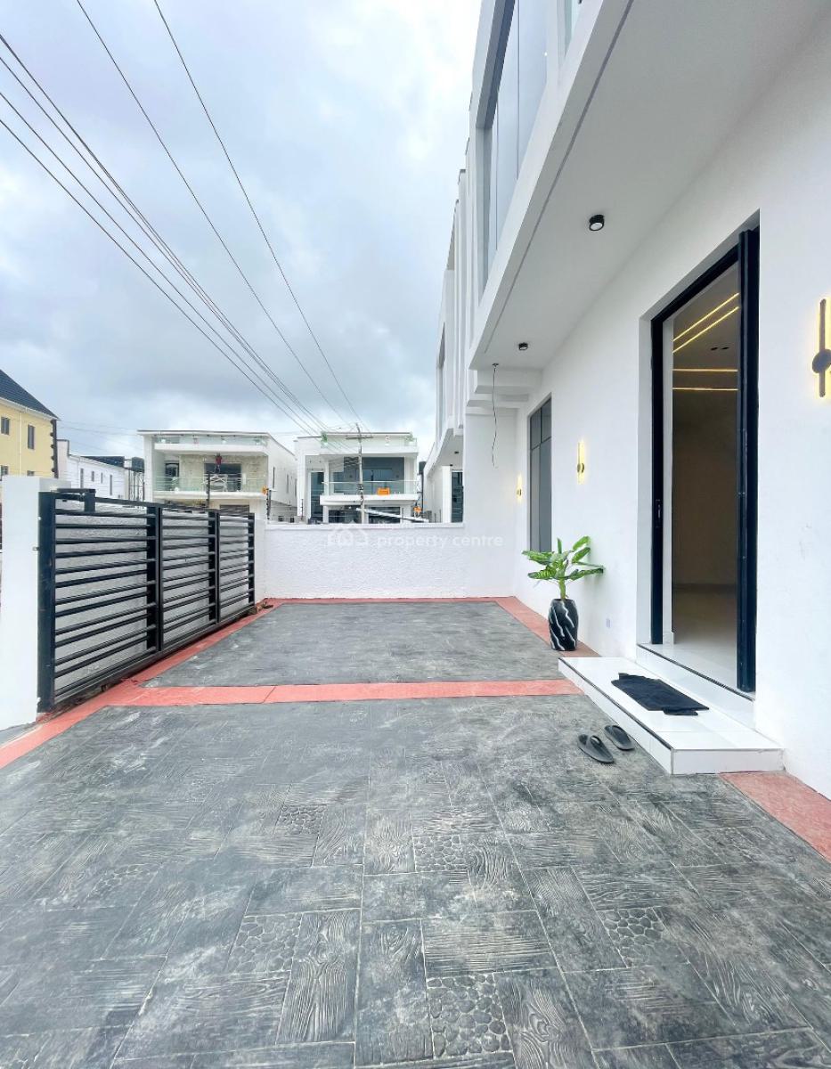 Exclusive 4 Bedroom Semi-detached Duplex with Led Light Finishing & Bq, Where Elegance Meets Modern Living., Ajah, Lagos, Semi-detached Duplex for Sale