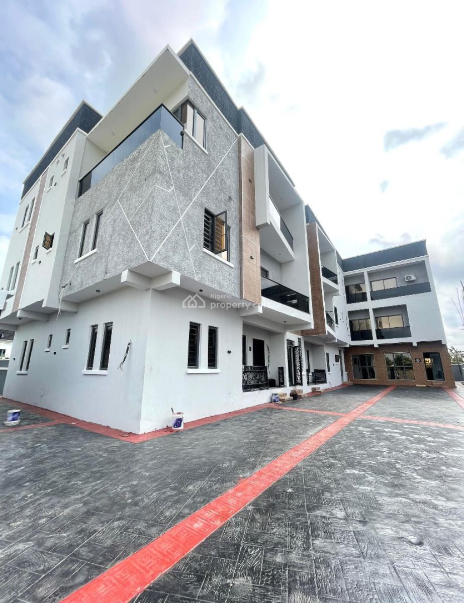 Modern 2 Bedroom Fully Serviced Apartment with Enclosed Pool Area, a Perfect Mix of Style, Comfort, and Modern Luxury., Ajah, Lagos, Flat / Apartment for Sale