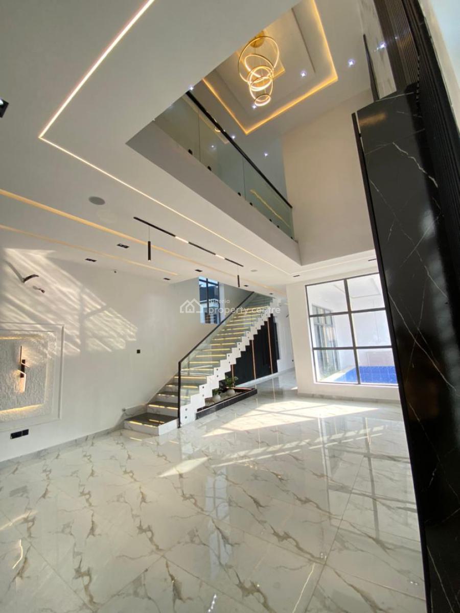 5 Bedroom Fully Detached Duplex with Swimming Pool, Ado, Ajah, Lagos, Detached Duplex for Sale