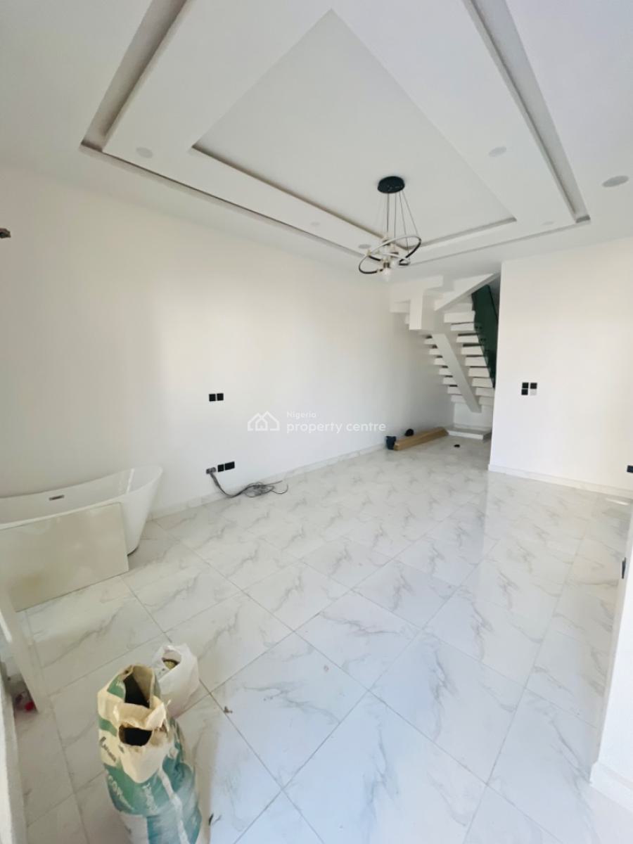 Newly Built 4 Bedroom Semi Detached Duplex & Bq with Excellent Facilit, Around Blenco Sangotendo, Sangotedo, Ajah, Lagos, Semi-detached Duplex for Sale