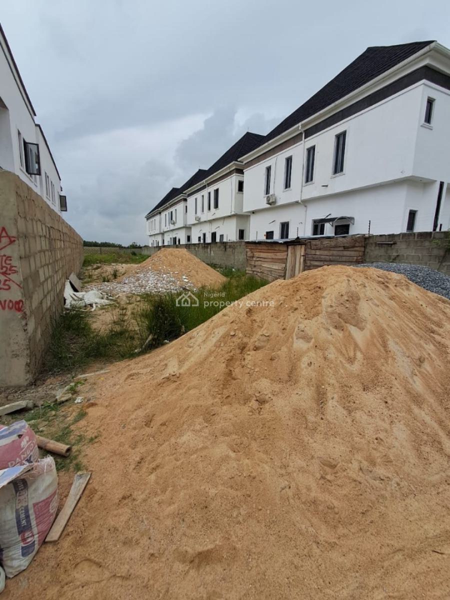 315sqm of Table Dry Land with Building Approval for 2 Units of Semi-de, Orchid Road By Applewood Estate, Lekki Lagos Nigeria., Lekki, Lagos, Mixed-use Land for Sale