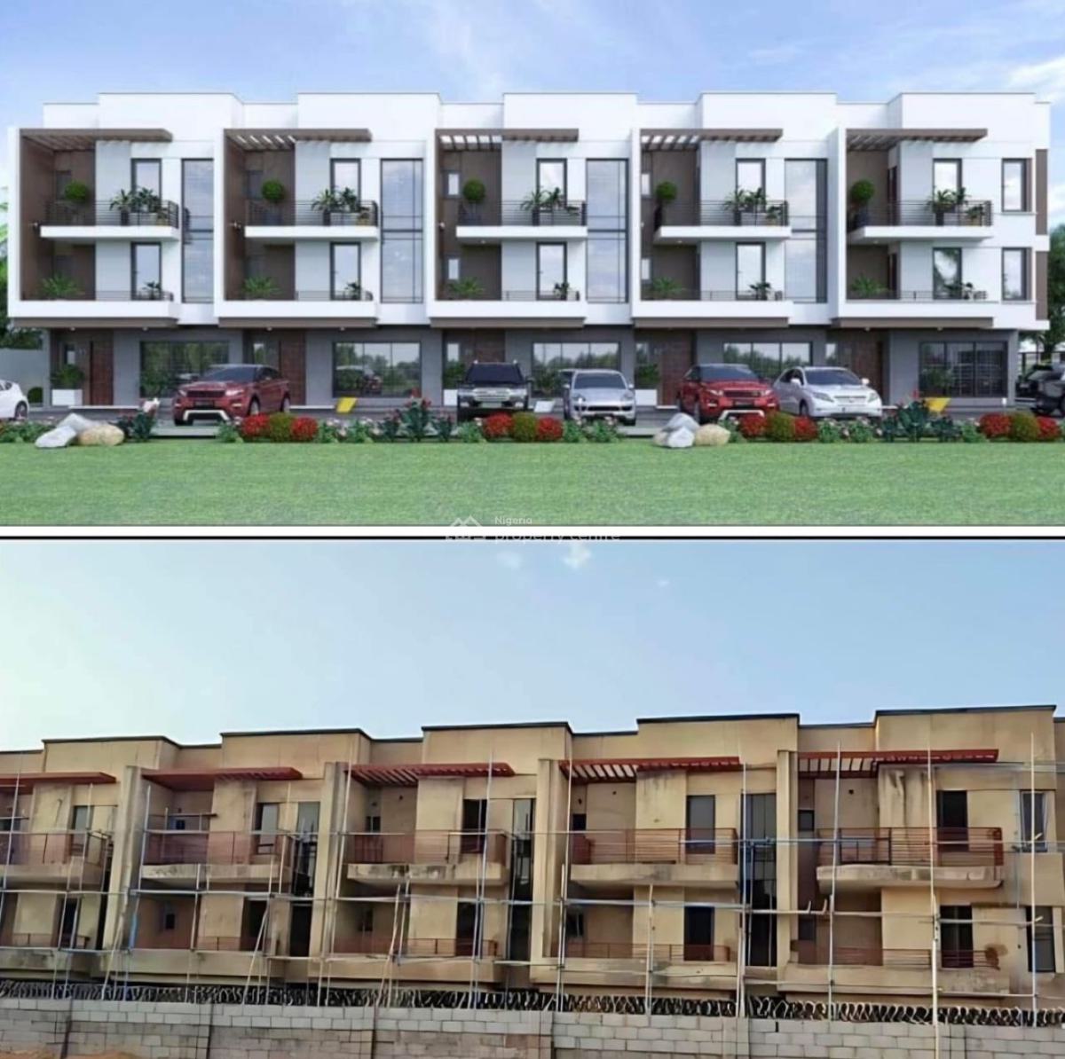 Luxury 4 Bedroom, Mabushi, Abuja, Terraced Duplex for Sale