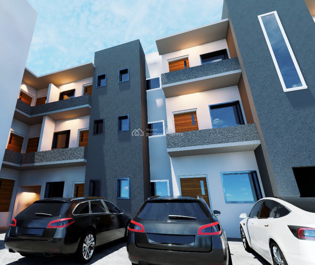 2 Bedroom Flats Inside Abijo Gra Off Lekki-epe Expressway, Abijo Gra Off Lekki-epe Expressway, Abijo, Lekki, Lagos, Block of Flats for Sale