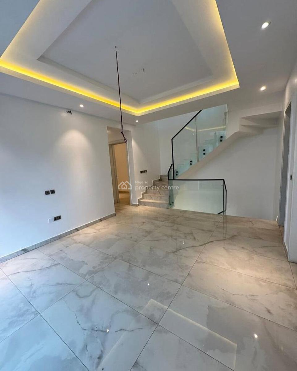 Fully Serviced 4-bedroom Semi-detached Duplex with Bq & Cinema, Victoria Island (vi), Lagos, Semi-detached Duplex for Rent