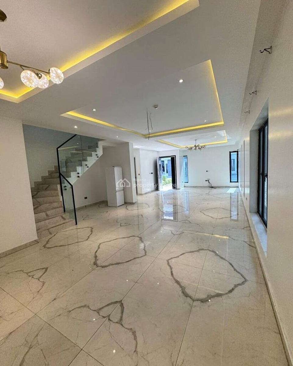 Fully Serviced 4-bedroom Semi-detached Duplex with Bq & Cinema, Victoria Island (vi), Lagos, Semi-detached Duplex for Rent