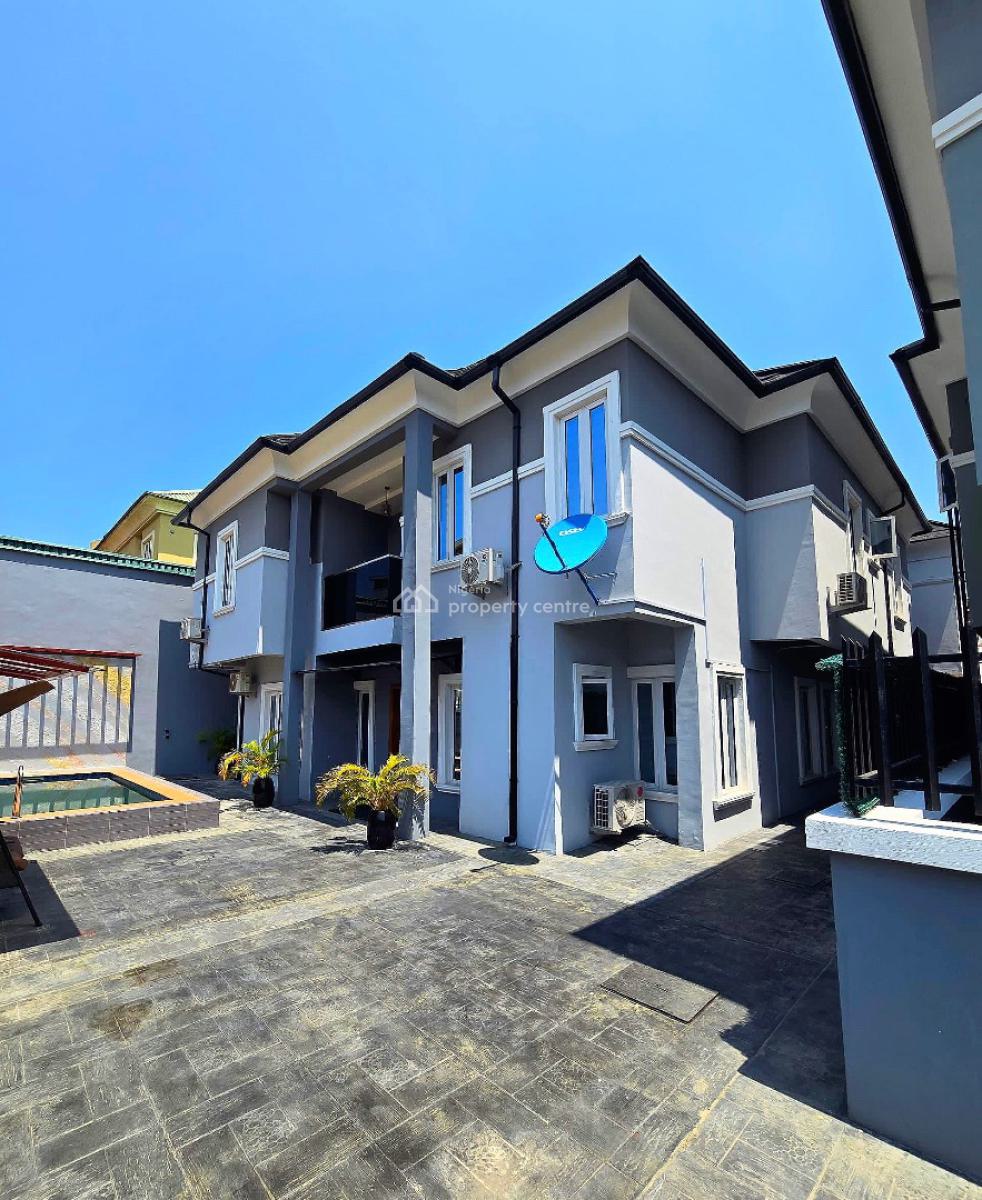 Exquisite 5-bedroom Detached Duplex with Swimming Pool, Bq &m, Ikate, Lekki, Lagos, Detached Duplex for Sale