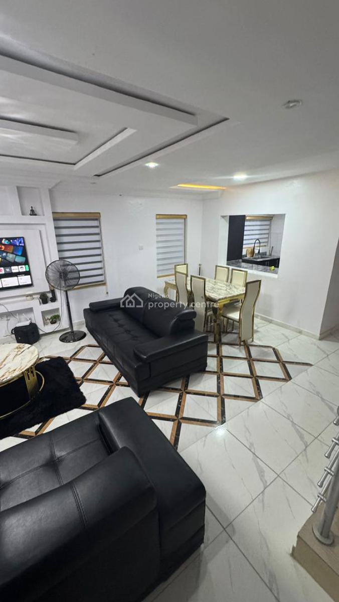 Just Out 4 Bedrooms Semi Detached Duplex Duplex in a Self Compound Wit, Abraham Adesanya, Ajah, Lagos, Detached Duplex for Rent