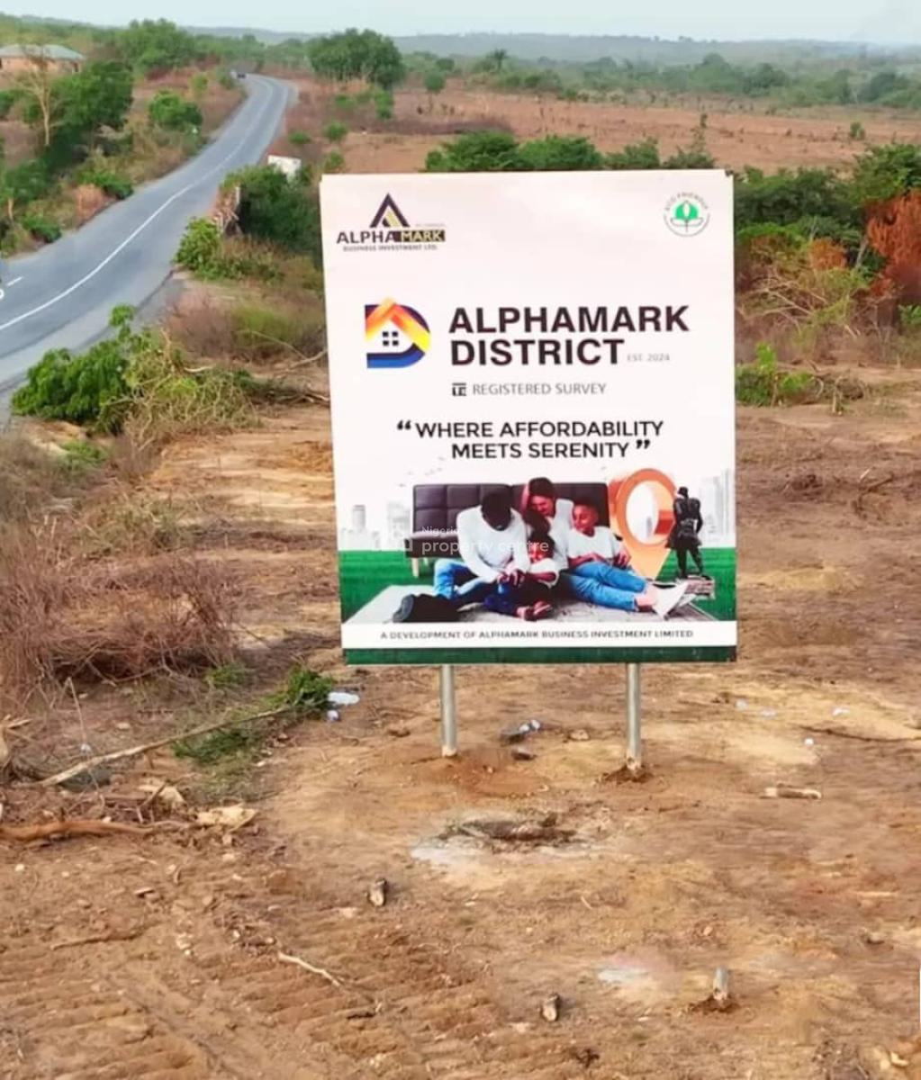 Affordable Land Directly Facing The Express Road, Alphamark Estate Laagbe Along Moniya-iseyin Express Way, Ibadan, Oyo, Commercial Land for Sale