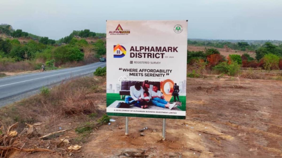 Affordable Land Directly Facing The Express Road, Alphamark Estate Laagbe Along Moniya-iseyin Express Way, Ibadan, Oyo, Commercial Land for Sale