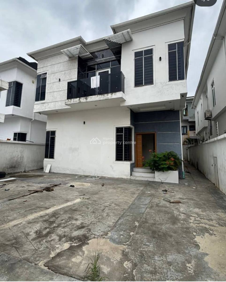 Spacious Self Service 4bedroom Detached Duplex with Bq Fitted Kitchen, Ikate, Lekki, Lagos, Detached Duplex for Rent