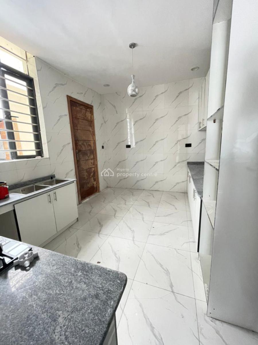 Modestly Finished Most Spacious Back Unit 4 Bed Semi Detached Duplex, Ikota, Lekki, Lagos, Semi-detached Duplex for Sale