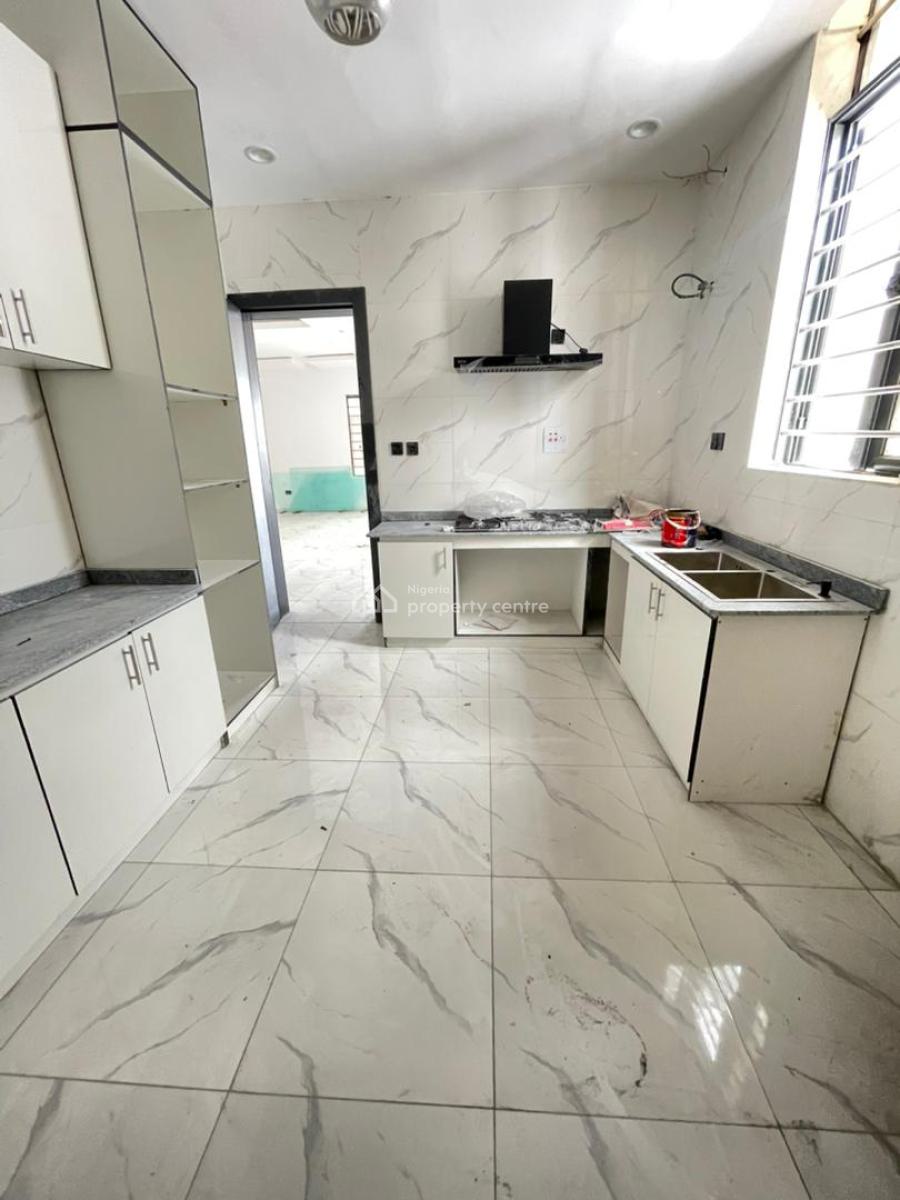 Modestly Finished Most Spacious Back Unit 4 Bed Semi Detached Duplex, Ikota, Lekki, Lagos, Semi-detached Duplex for Sale