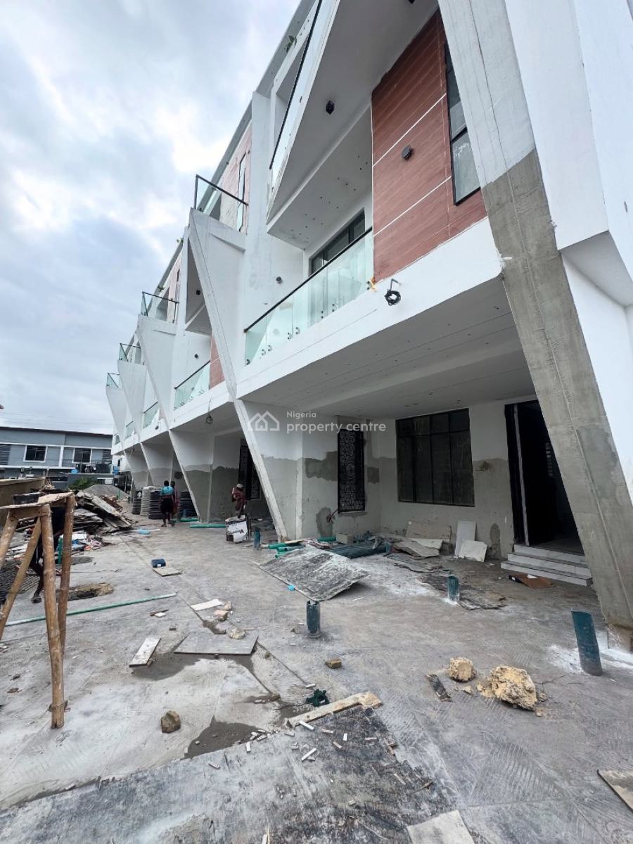 Stunning 4 Bedroom Terrace Duplex with Bq, Ikate, Ikate, Lekki, Lagos, Terraced Duplex for Sale