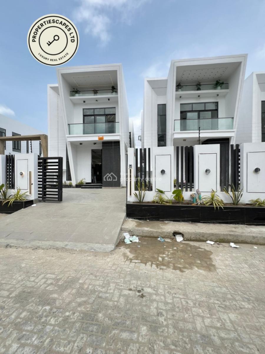 Aesthetically Built 4 Detached Duplex with Bq in Orchid, Orchid, Lekki, Lagos, Detached Duplex for Sale